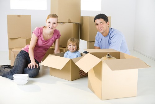 Moving service homepage for Docklands removals