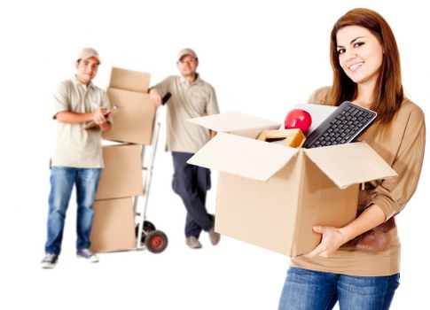 Commercial relocation support with a removal van in Docklands