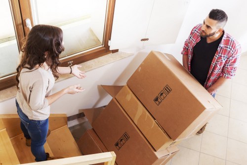 Docklands man with van service for apartment and office removals